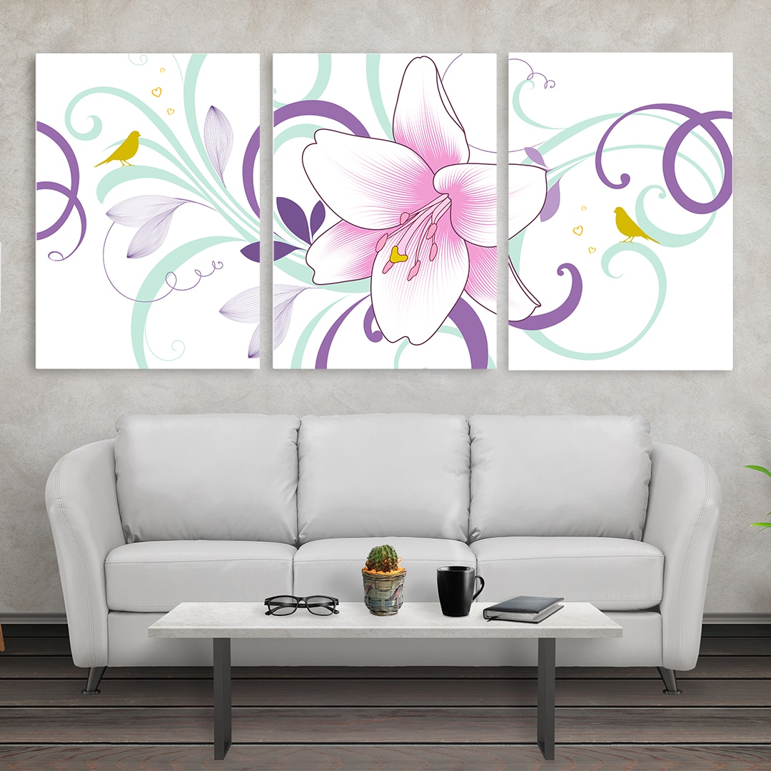 Triptico de Flor