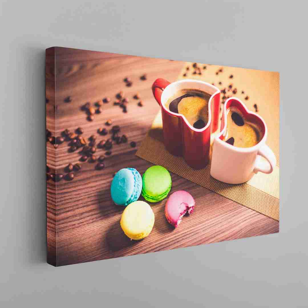 Macaron con Cafe